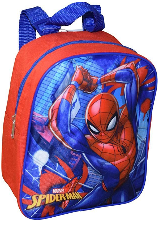 Marvel Spiderman Toddler Backpack Mini School Book Bag Preschool Boys Kids 10"