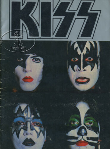 Kiss 1979 Dynasty Tour Concert Program Tour Book Gene Simmons